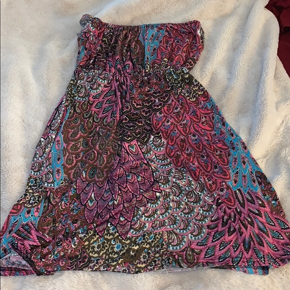 Strapless dress - Picture 4 of 5